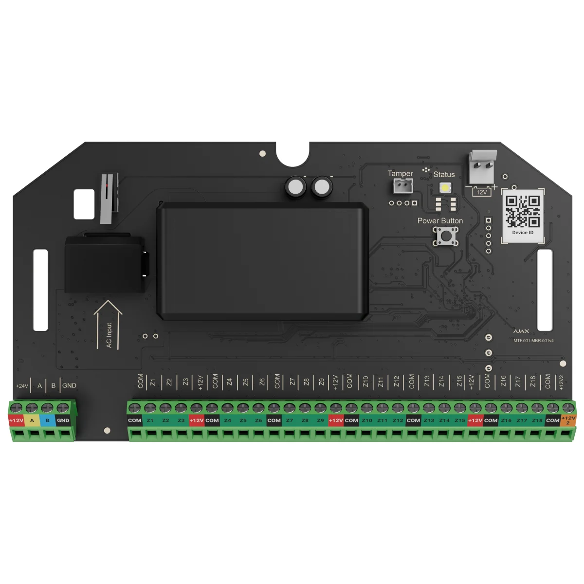 AJAX Superior Multitransmitter Fibra für bis zu 18 externe Melder, ohne Gehäuse (HAN 123264) 1 produkte-ajax-sicherheitssystem-fibra-2519-ajax-superior-multitran